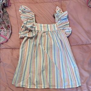 H&M Colorful Striped Kids Dress